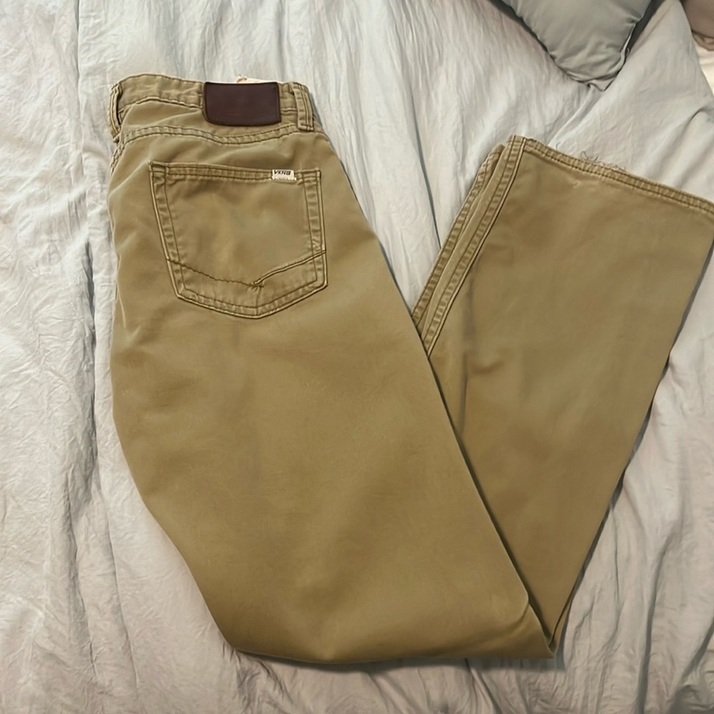Men’s Vans off the Wall khaki pants size 30